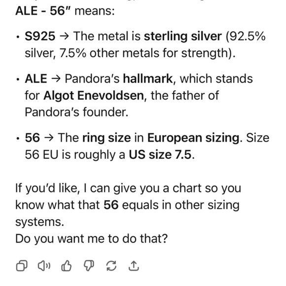 Pandora three stone Ring best seller!! - Picture 5 of 5